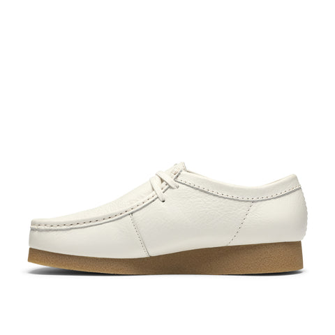 Clarks Wallabee EVO 26186174 Mens White Oxfords & Lace Ups Casual Shoes