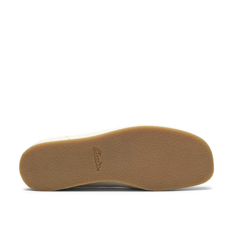 Clarks Wallabee EVO 26186174 Mens White Oxfords & Lace Ups Casual Shoes
