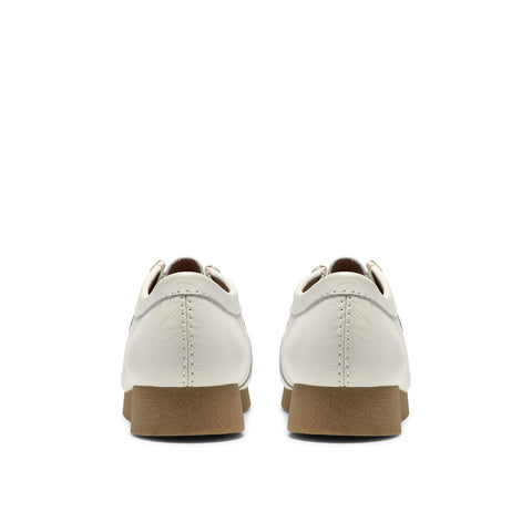 Clarks Wallabee EVO 26186174 Mens White Oxfords & Lace Ups Casual Shoes