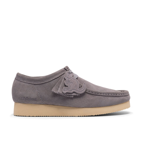 Clarks Wallabee 2604 26186514 Mens Gray Oxfords & Lace Ups Casual Shoes