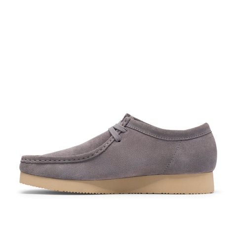 Clarks Wallabee 2604 26186514 Mens Gray Oxfords & Lace Ups Casual Shoes