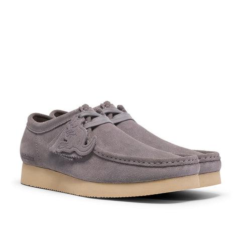 Clarks Wallabee 2604 26186514 Mens Gray Oxfords & Lace Ups Casual Shoes