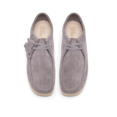 Clarks Wallabee 2604 26186514 Mens Gray Oxfords & Lace Ups Casual Shoes