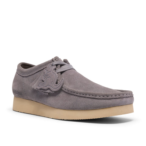 Clarks Wallabee 2604 26186514 Mens Gray Oxfords & Lace Ups Casual Shoes