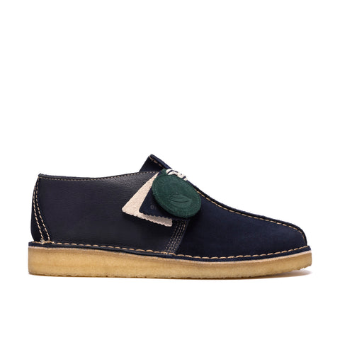 Clarks Desert Trek 26186650 Mens Blue Oxfords & Lace Ups Casual Shoes