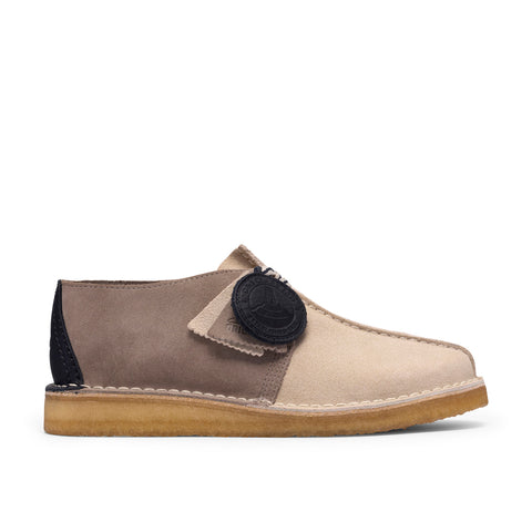 Clarks Desert Trek 26186740 Mens Gray Suede Oxfords & Lace Ups Casual Shoes
