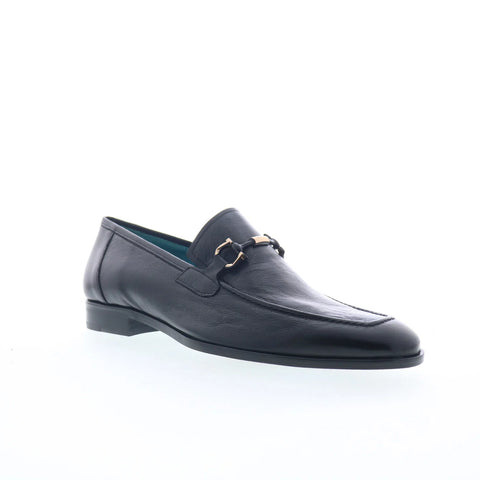 Mezlan 26187 Mens Black Leather Slip On Loafers & Slip Ons Casual Shoes