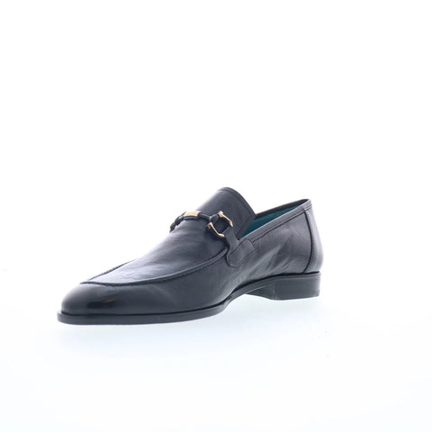 Mezlan 26187 Mens Black Leather Slip On Loafers & Slip Ons Casual Shoes