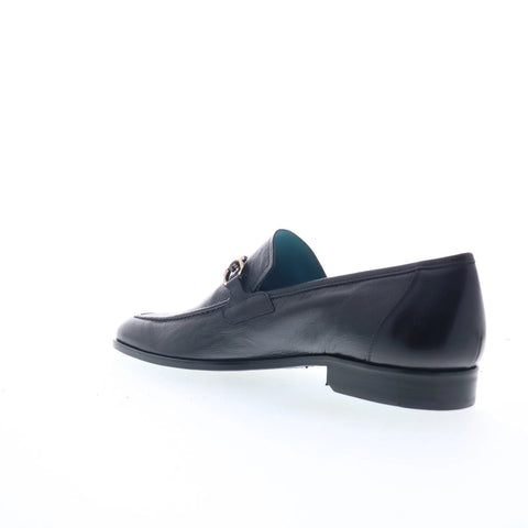 Mezlan 26187 Mens Black Leather Slip On Loafers & Slip Ons Casual Shoes