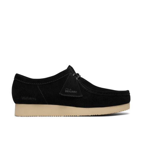 Clarks Wallabee Lite 26327582 Mens Black Oxfords & Lace Ups Casual Shoes 