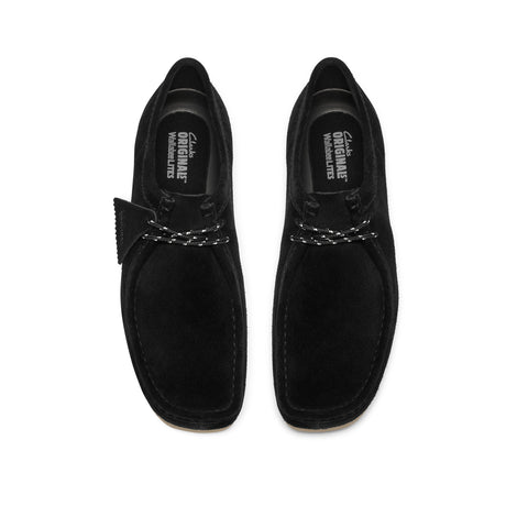 Clarks Wallabee Lite 26327582 Mens Black Oxfords & Lace Ups Casual Shoes 