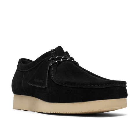 Clarks Wallabee Lite 26327582 Mens Black Oxfords & Lace Ups Casual Shoes 