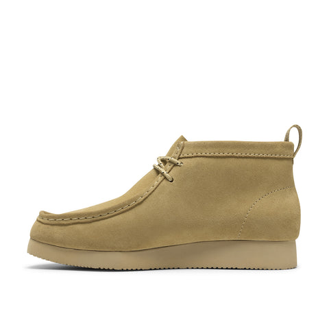 Clarks Wallabee Boot Lite 26328723 Mens Beige Suede Lace Up Chukkas Boots