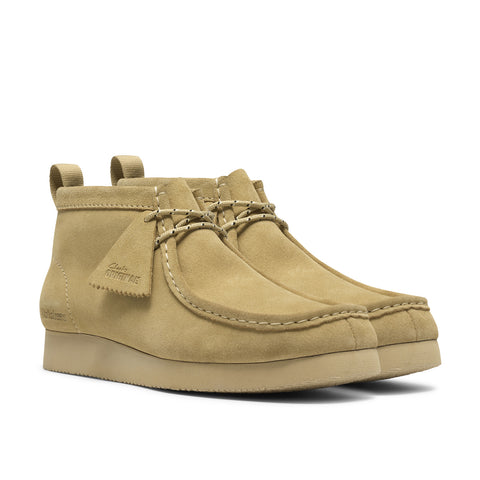 Clarks Wallabee Boot Lite 26328723 Mens Beige Suede Lace Up Chukkas Boots