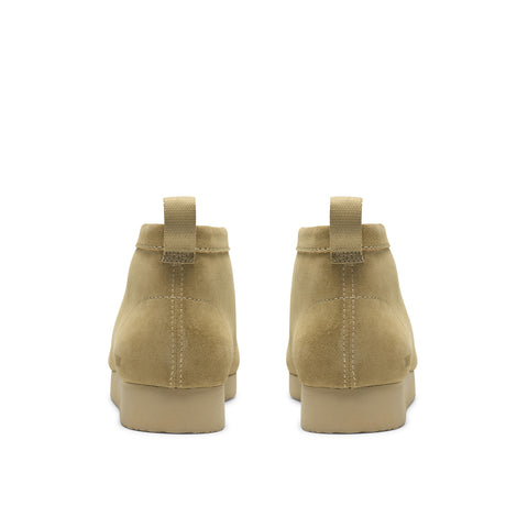 Clarks Wallabee Boot Lite 26328723 Mens Beige Suede Lace Up Chukkas Boots