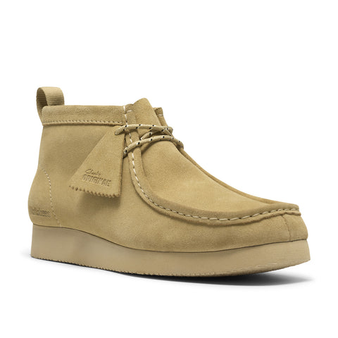 Clarks Wallabee Boot Lite 26328723 Mens Beige Suede Lace Up Chukkas Boots