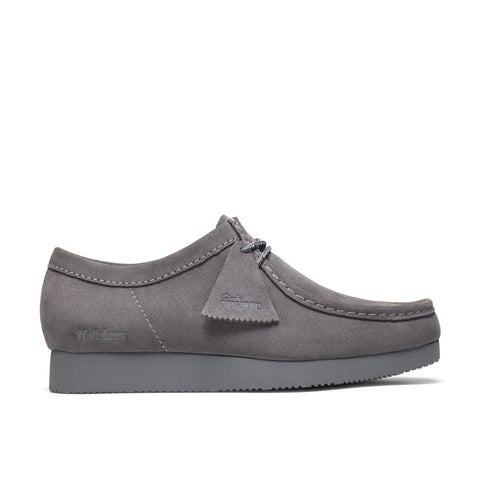 Clarks Wallabee Lite 26329282 Mens Gray Oxfords & Lace Ups Casual Shoes 