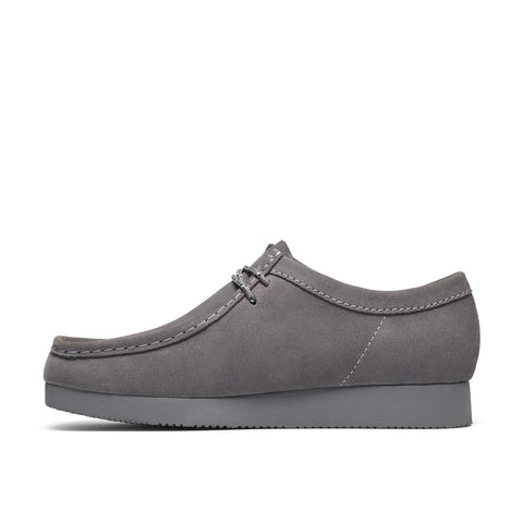Clarks Wallabee Lite 26329282 Mens Gray Oxfords & Lace Ups Casual Shoes 