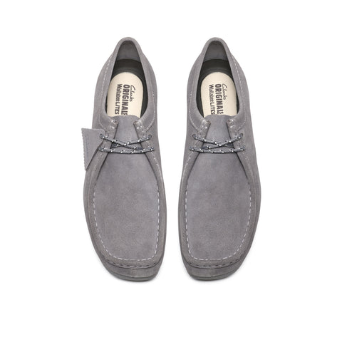 Clarks Wallabee Lite 26329282 Mens Gray Oxfords & Lace Ups Casual Shoes 
