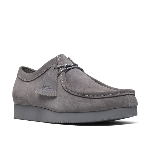 Clarks Wallabee Lite 26329282 Mens Gray Oxfords & Lace Ups Casual Shoes 