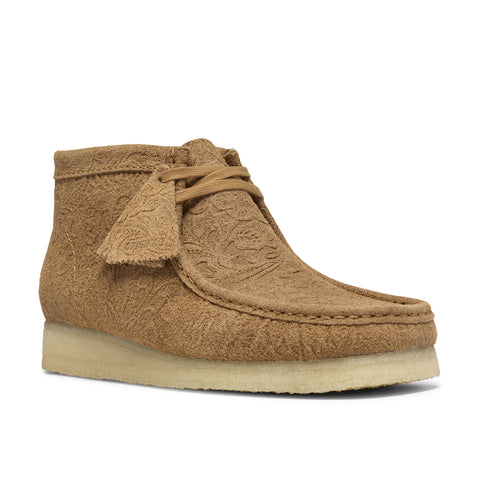 Clarks Wallabee Boot 26329326 Mens Brown Suede Lace Up Chukkas Boots