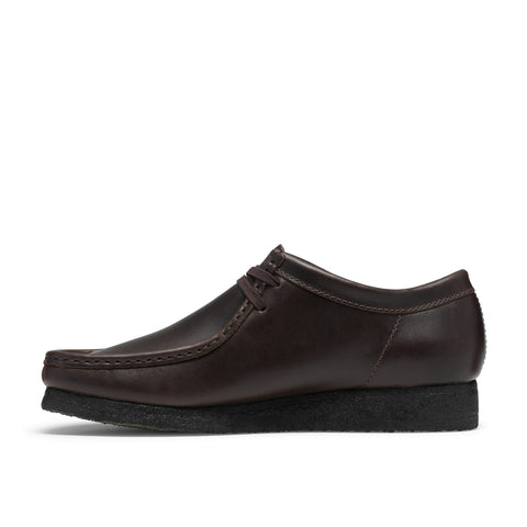 Clarks Wallabee 26329513 Mens Brown Leather Oxfords & Lace Ups Casual Shoes
