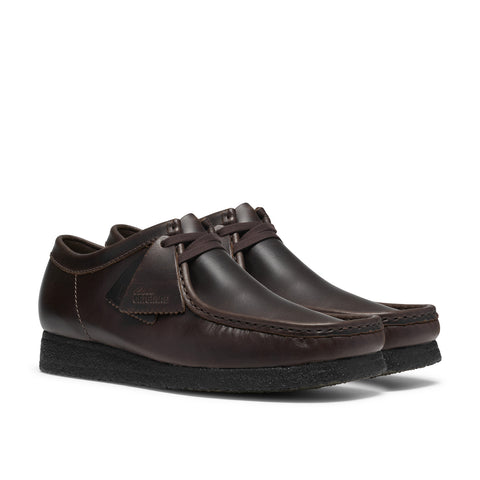 Clarks Wallabee 26329513 Mens Brown Leather Oxfords & Lace Ups Casual Shoes