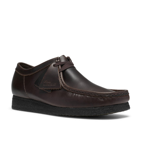 Clarks Wallabee 26329513 Mens Brown Leather Oxfords & Lace Ups Casual Shoes