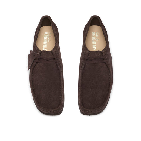 Clarks Wallabee 26329521 Mens Brown Suede Oxfords & Lace Ups Casual Shoes
