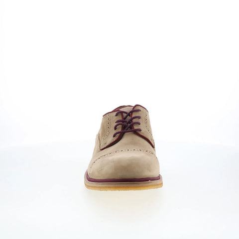 Johnston & Murphy 27-1916 Mens Brown Oxfords & Lace Ups Cap Toe Shoes