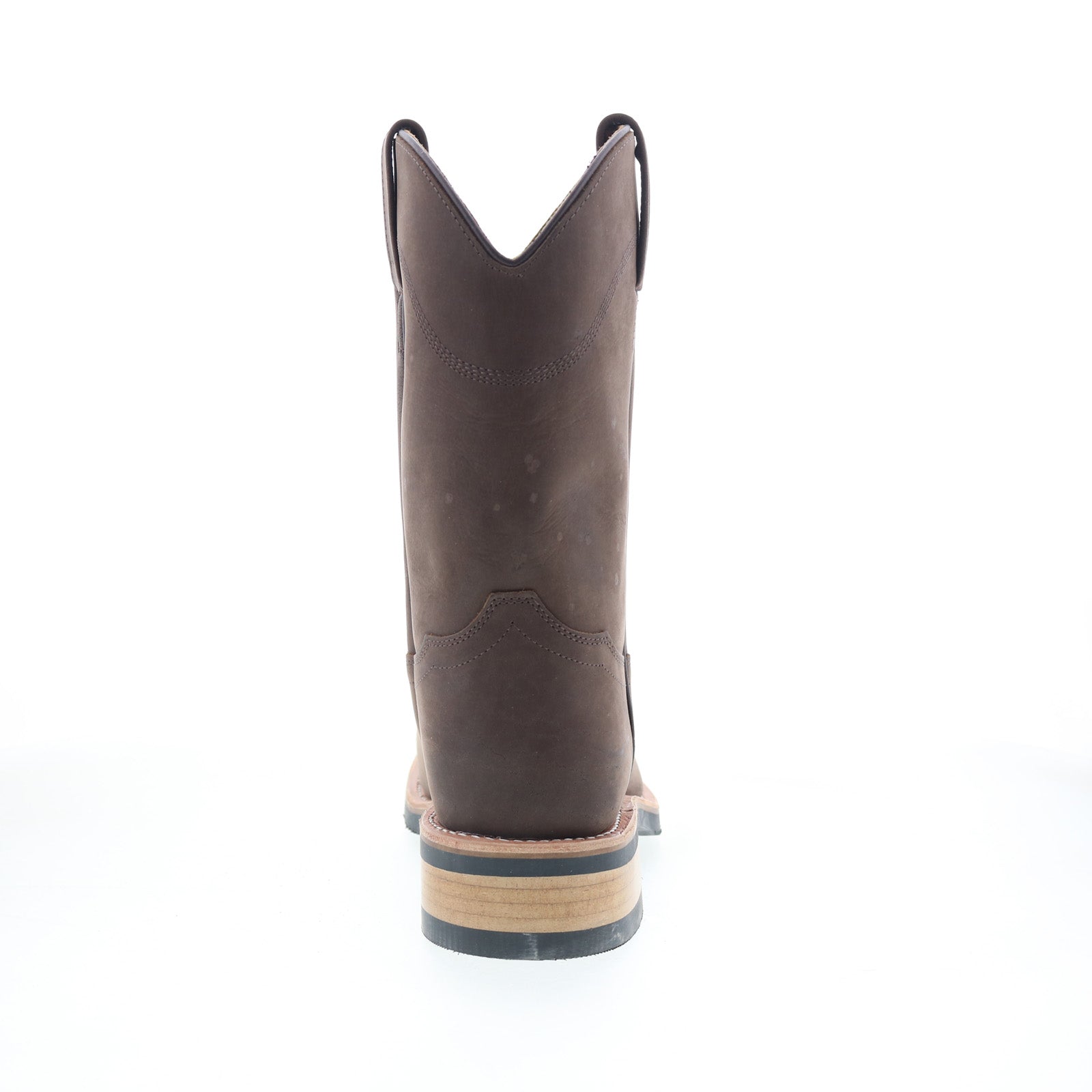 Jama Old West MB2061 Mens Brown Wide Nubuck Slip On Casual  display picture 1