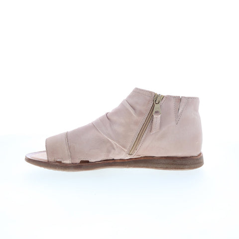 Miz Mooz Fuller 279043-103-6039 Womens Pink Leather Wedges Sandals Shoes