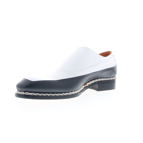 Mezlan Cadena 28066 Mens White Leather Loafers & Slip Ons Casual Shoes