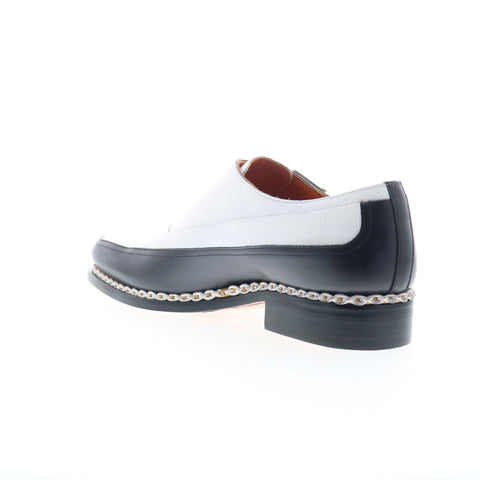 Mezlan Cadena 28066 Mens White Leather Loafers & Slip Ons Casual Shoes