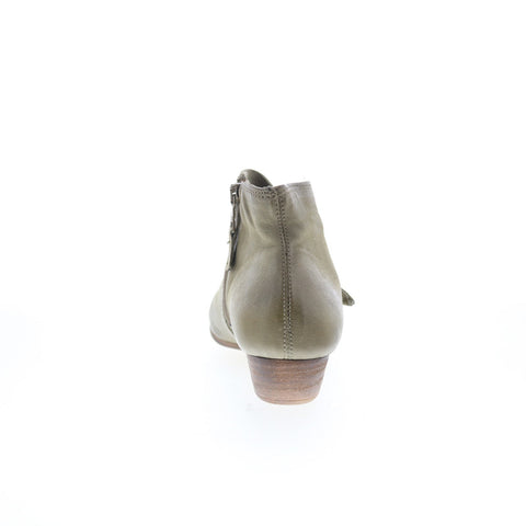 Miz Mooz Camp 286062-101-6934 Womens Gray Leather Ankle & Booties Boots