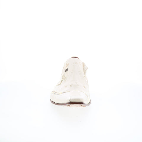 Ghost Neve Bianco Conchiglia 2879 Mens White Loafers & Slip Ons Casual Shoes