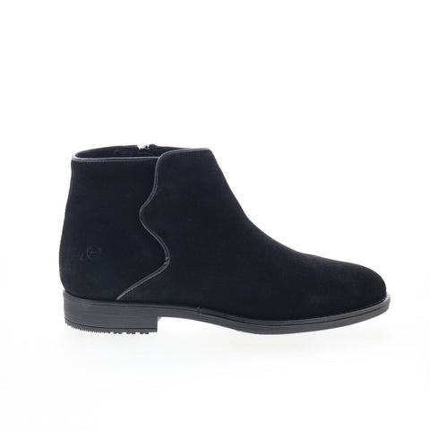 Bos. & Co. Rural 29419 Womens Black Suede Zipper Casual Dress Boots