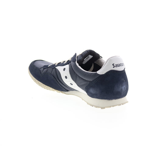 Saucony Bullet 2943-6 Mens Gray Canvas Lifestyle Sneakers Shoes