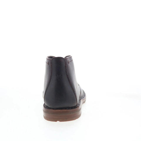 T.B. Phelps 30-2162 Mens Brown Leather Lace Up Chukkas Boots