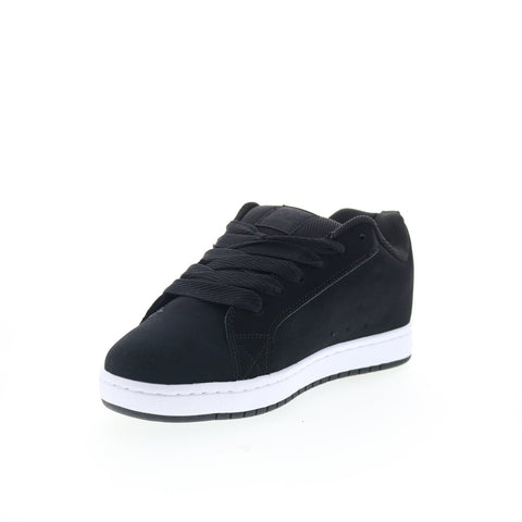 DC Court Graffik 300529-BLW Mens Black Nubuck Skate Inspired Sneakers Shoes