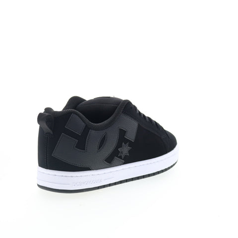 DC Court Graffik 300529-BLW Mens Black Nubuck Skate Inspired Sneakers Shoes