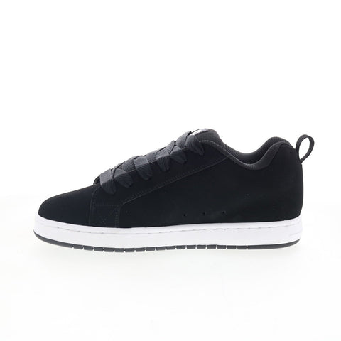 DC Court Graffik 300529 Mens Black Nubuck Lifestyle Sneakers Shoes