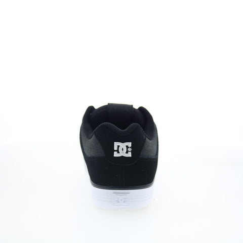 DC Pure 300660-KWT Mens Black Nubuck Lace Up Skate Inspired Sneakers Shoes