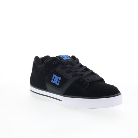 DC Pure 300660-XKKB Mens Black Nubuck Skate Inspired Sneakers Shoes