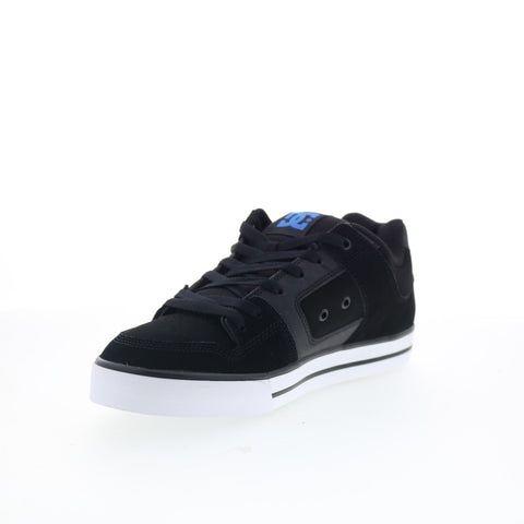 DC Pure 300660-XKKB Mens Black Nubuck Skate Inspired Sneakers Shoes