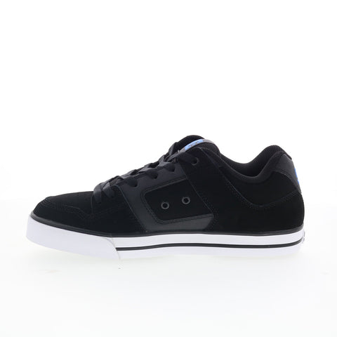 DC Pure 300660-XKKB Mens Black Nubuck Skate Inspired Sneakers Shoes