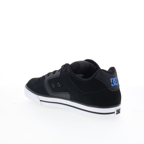DC Pure 300660-XKKB Mens Black Nubuck Skate Inspired Sneakers Shoes