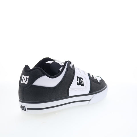 DC Pure 300660-XKWK Mens Black Leather Skate Inspired Sneakers Shoes