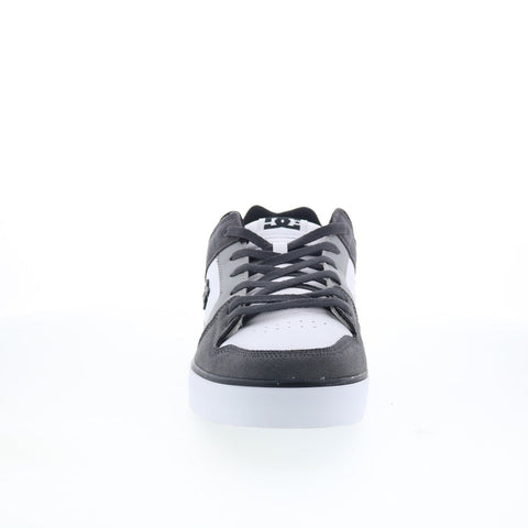 DC Pure 300660-XSSW Mens Gray Suede Skate Inspired Sneakers Shoes
