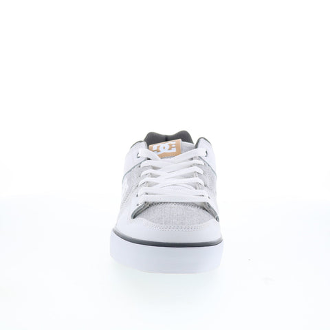 DC Pure 300660-XSWS Mens White Leather Skate Inspired Sneakers Shoes